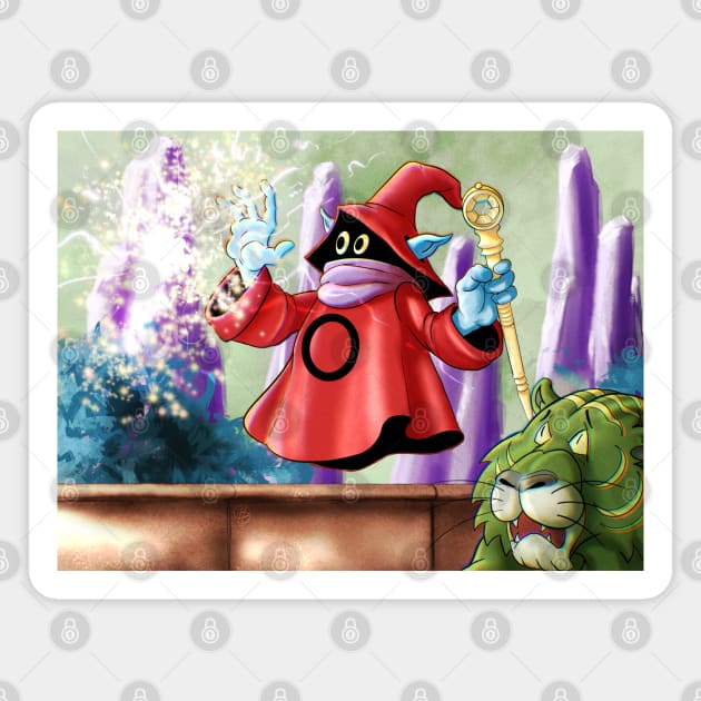 ORKO'S NEW TRICK Magnet by CrazyPencilComics